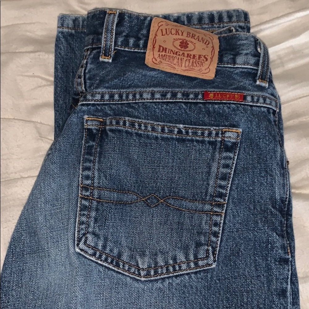 Vintage High Rise 90’s Straight Jeans Lucky Brand
